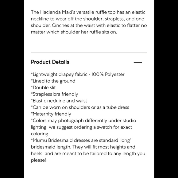 Show Me Your Mumu bridesmaids dress - Picture 6 of 6